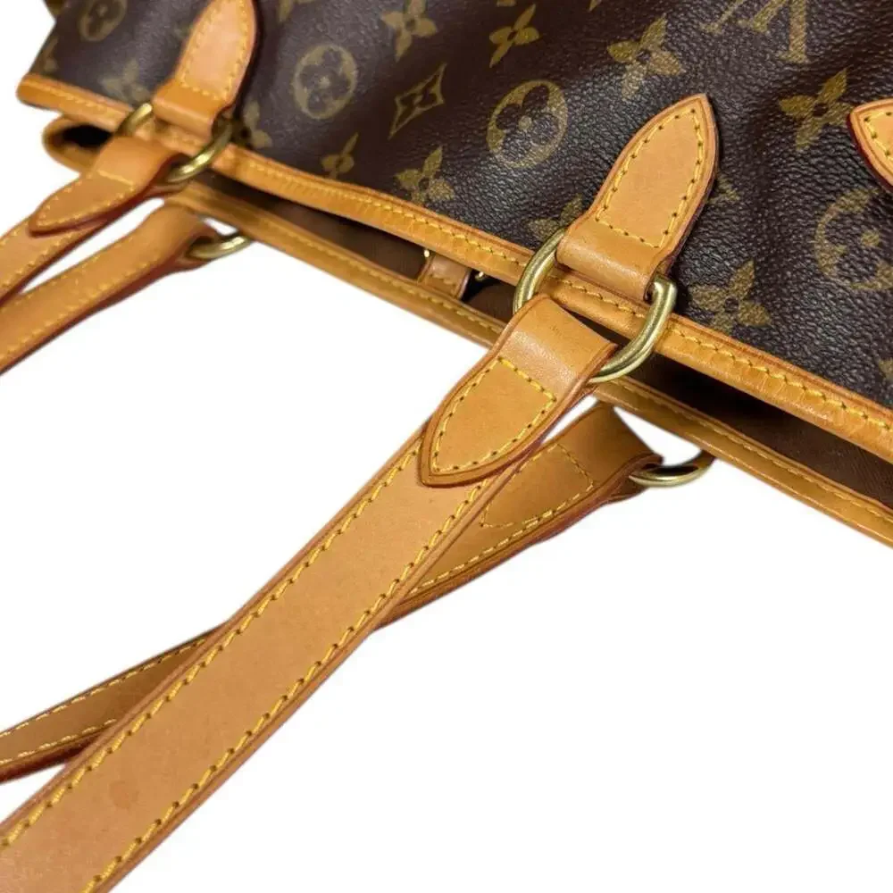 LOUIS VUITTON Brown Monogram Canvas Shoulder Bag